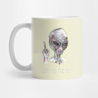 Alien - Look to the Sky. Mug